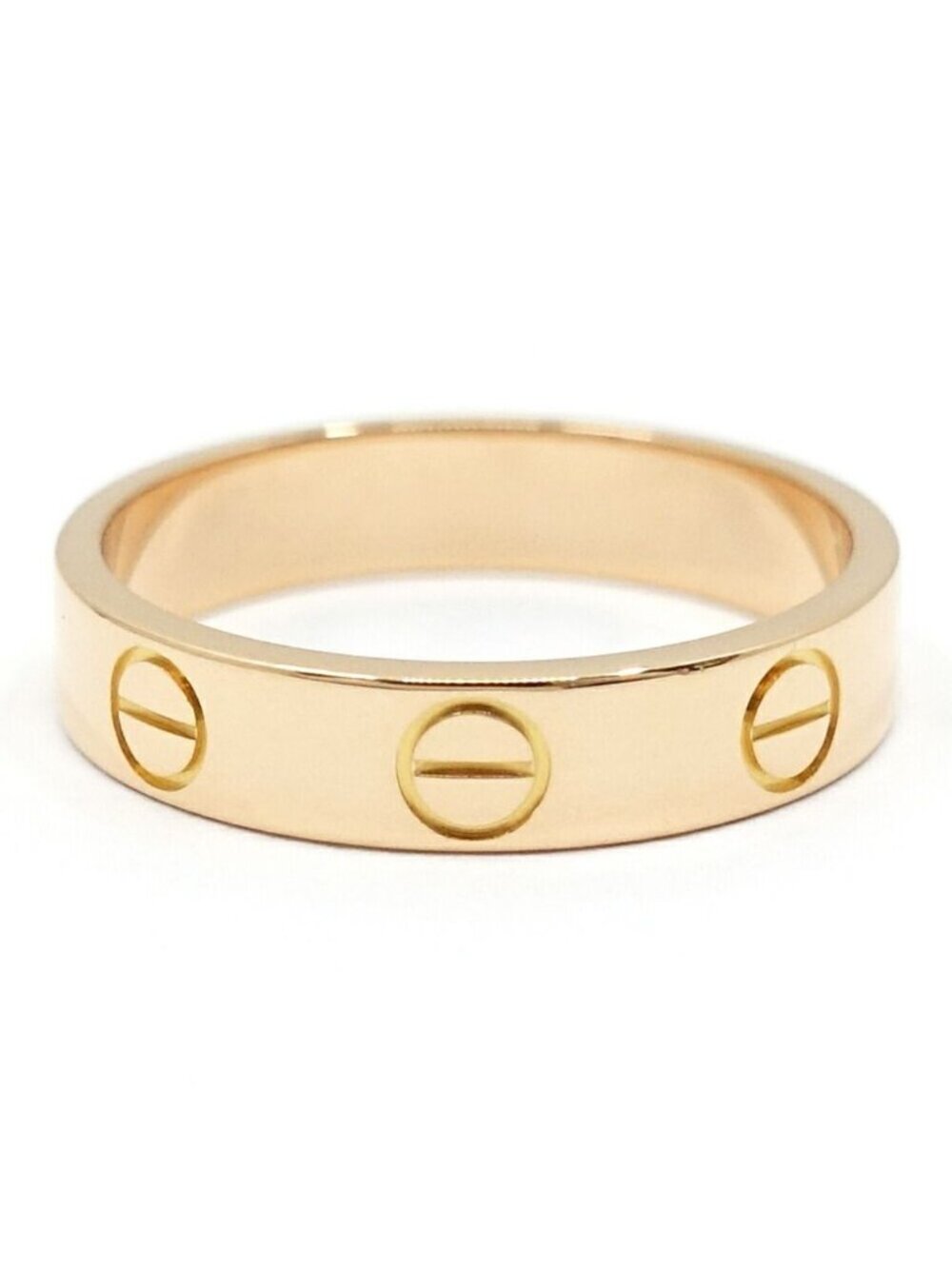 Cartier 18k Pink Gold Mini Love Ring SM